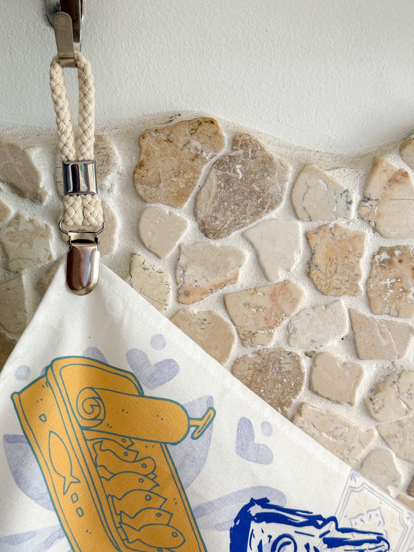 Tea towel clip Hanger